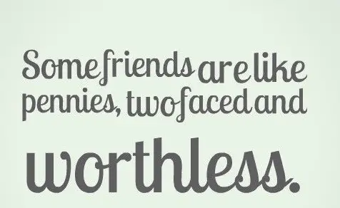 fake friend quotes images