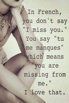 cute missing you quotes for her