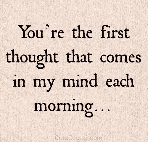 romantic morning quotes