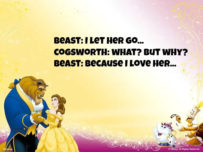beauty and the beast love quotes images