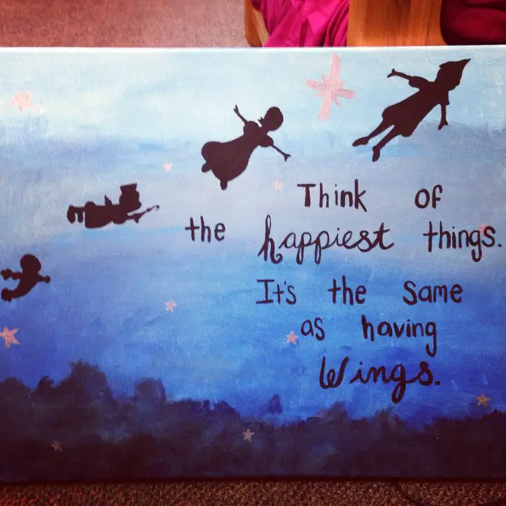 peter pan quotes about flying