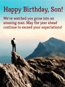 221+ Greatest Happy Birthday Son Wishes and Quotes - BayArt