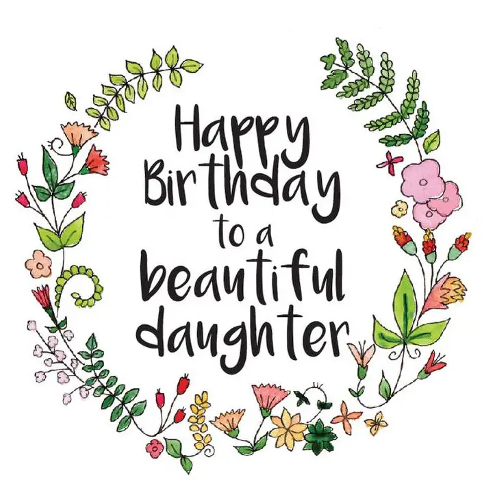 187 Special Happy Birthday Daughter Wishes Quotes Bayart