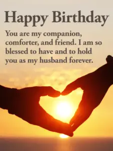 207+ Romantic Happy Birthday Wishes for Husband with Love - BayArt