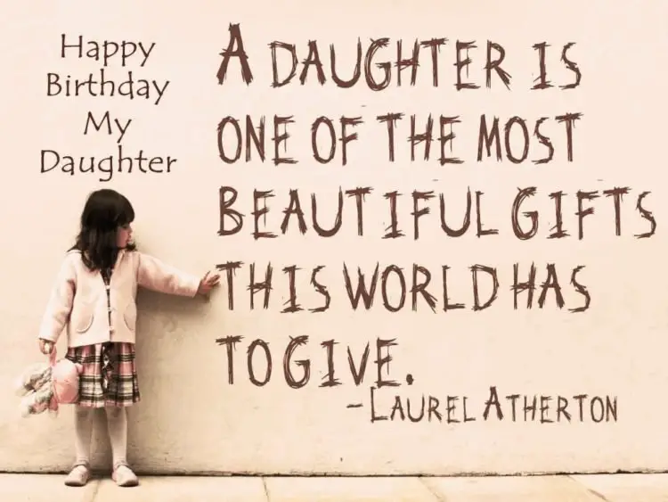 187 Special Happy Birthday Daughter Wishes Quotes Bayart