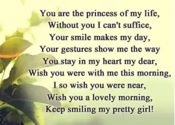 Girlfriend your say to romantic to poems Short Love