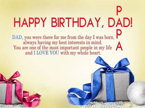 207 Wonderful Happy Birthday Dad Quotes Wishes Bayart