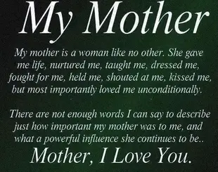 Featured image of post I Love My Mom Because Quotes
