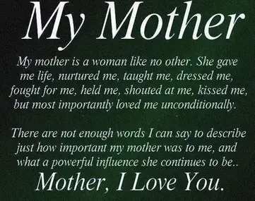 Mother I Love You Quotes 200+ Of The Most Beautiful Mom Quotes: I Love You Message - Bayart