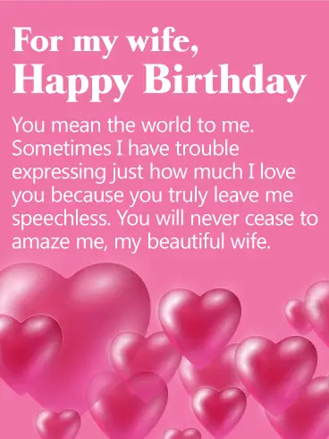 wife birthday quotes