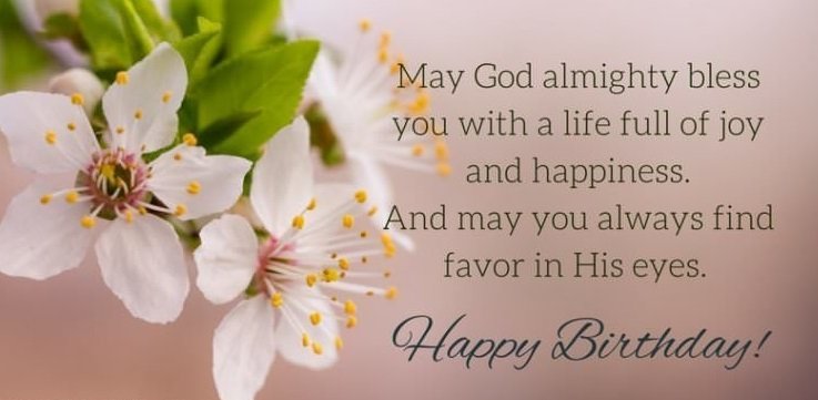 146+ POWERFUL Religious Happy Birthday Blessings & Wishes - BayArt
