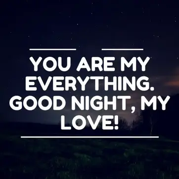 Good night message to my lovely wife