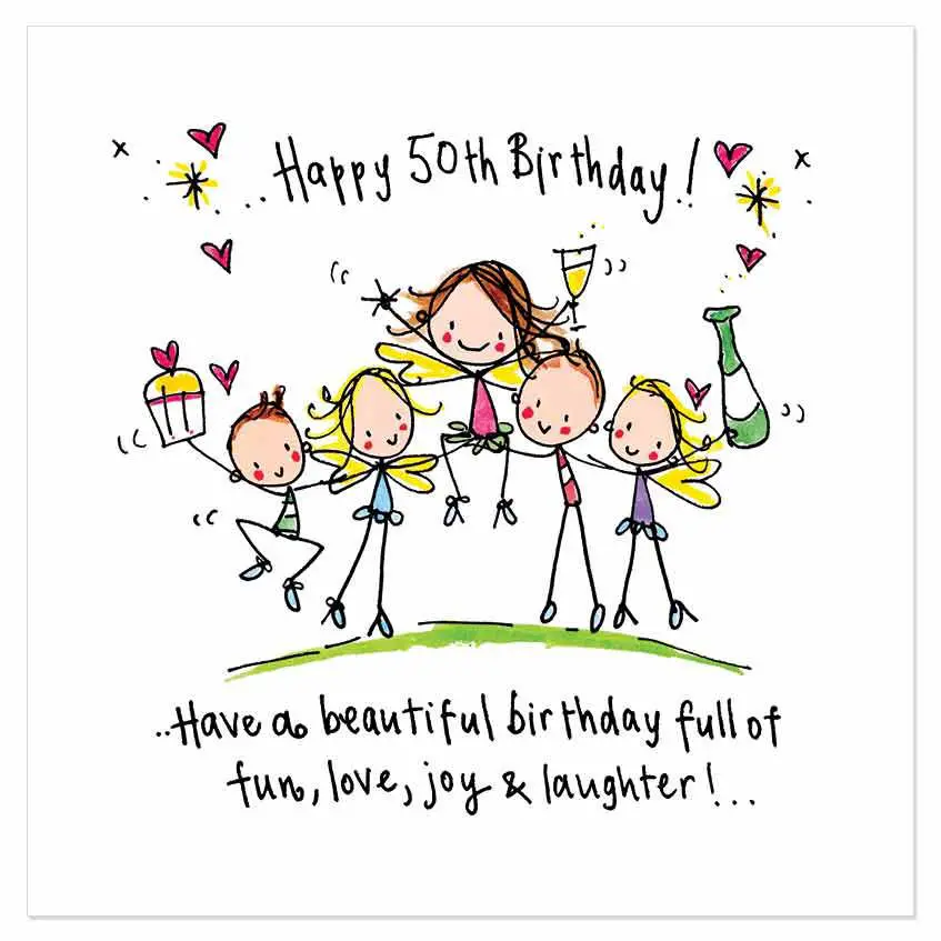 157+ WONDERFUL Happy 50th Birthday Wishes and Quotes BayArt