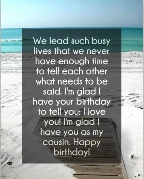 Happy Birthday Cousin Quotes And Images 220+ Amazing Happy Birthday Cousin Quotes With Images - Bayart