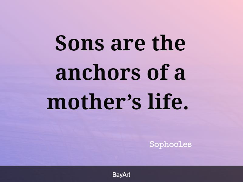 217+ Mother Son Quotes To Describe Your Bond - BayArt