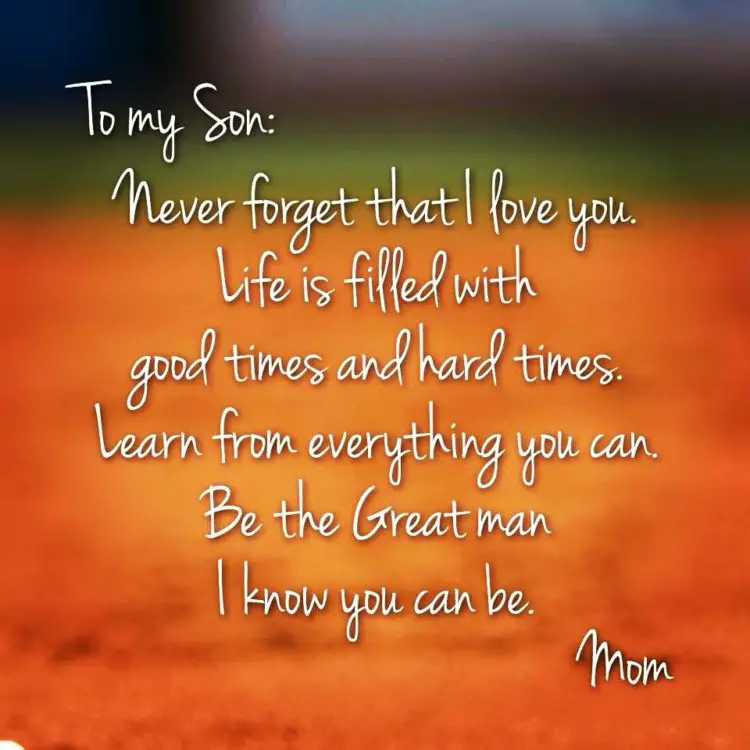 Son Quotes From Mom 