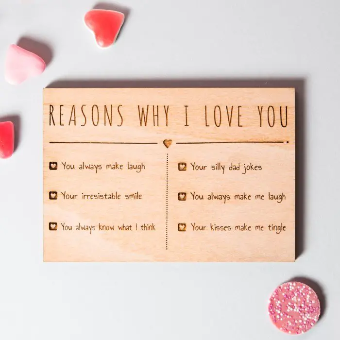 Many one reasons i you love the of 100 Reasons
