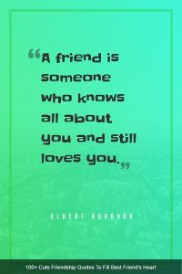 185+ Cute Friendship Quotes To Fill Best Friend's Heart - BayArt