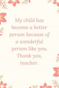 164+ Thank You Teacher Quotes, Appreciation Messages - BayArt