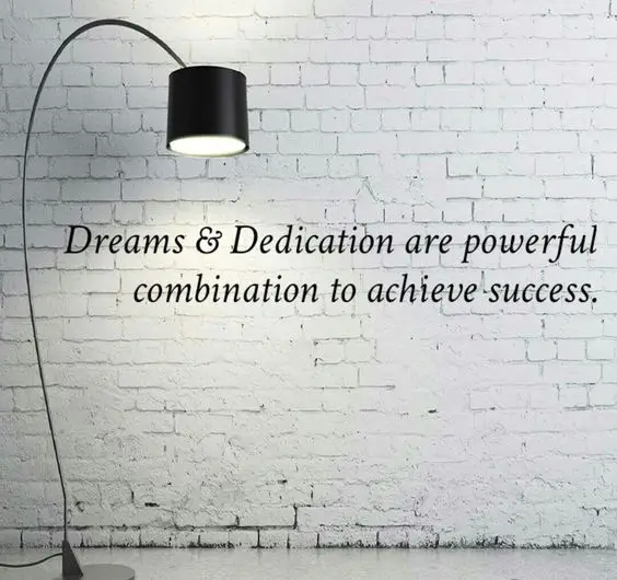 dedication quotes about dream