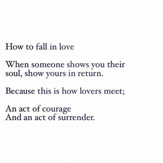 √ Unexpected Falling In Love Quotes