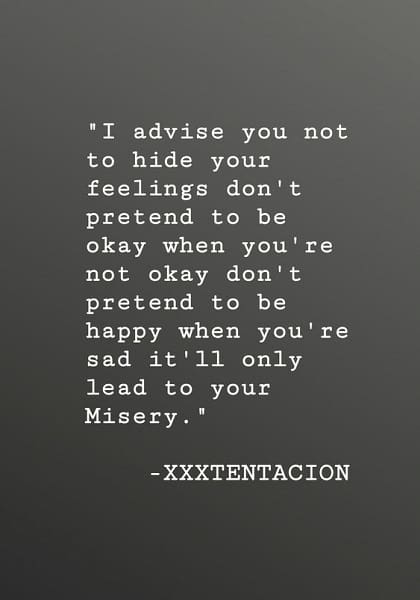 116 Top Xxxtentacion Quotes To Remember About Life Bayart