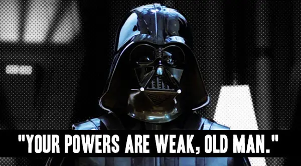 97 GREATEST Darth Vader Quotes IMPRESSIVE Lines BayArt