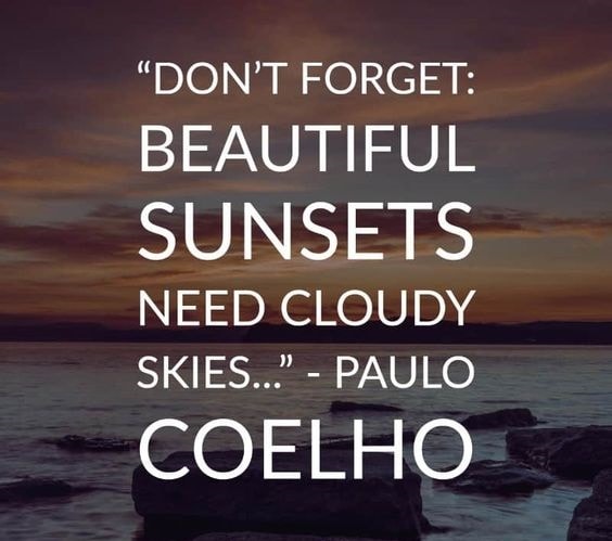 sunset quotes about life