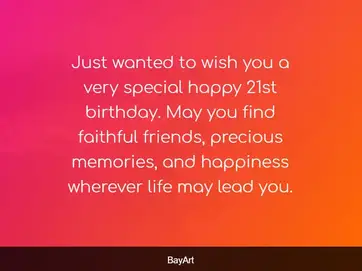 My 21st Birthday Quotes 217+ Excellent Happy 21St Birthday Wishes And Quotes - Bayart