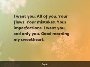 romantic good morning paragraphs for her