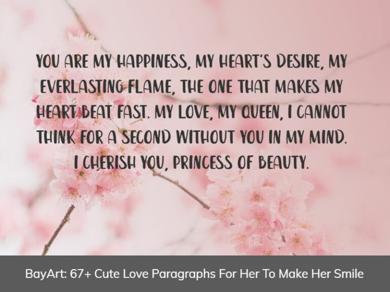 long paragraphs for her to make her smile