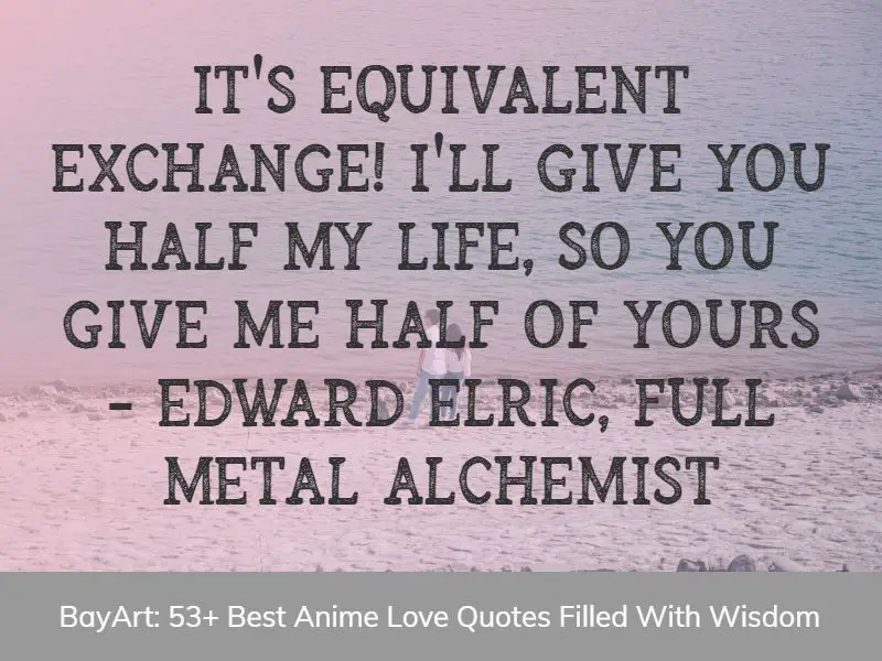 anime love quotes