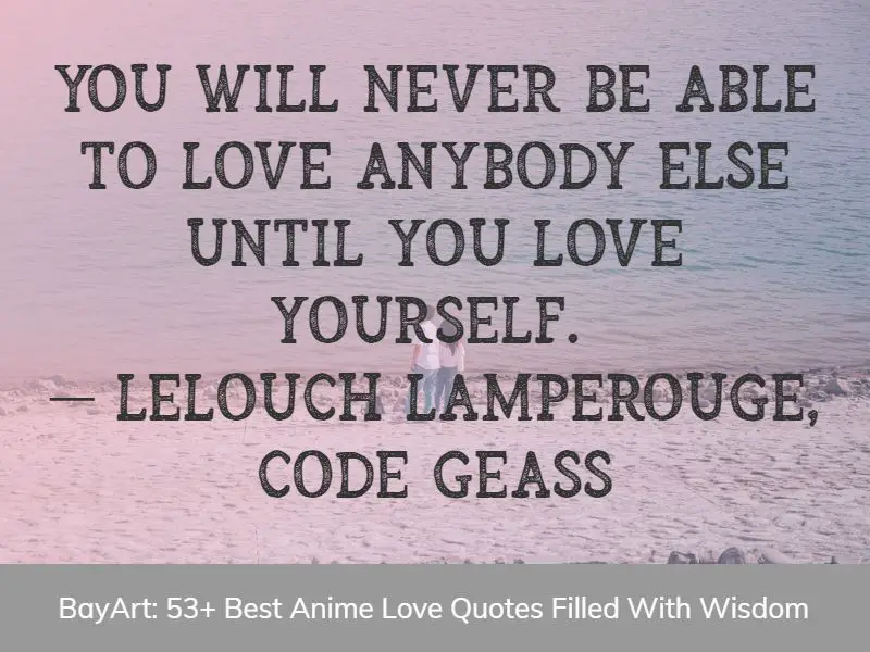 anime quotes about love