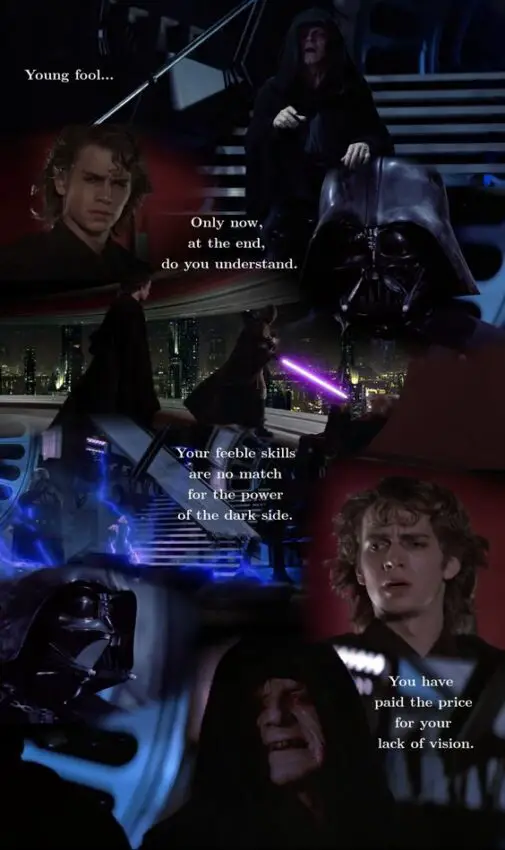 Emperor Palpatine quotes