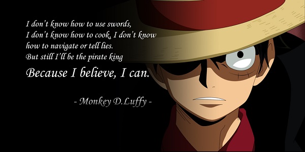 What is Luffy favorite phrase?