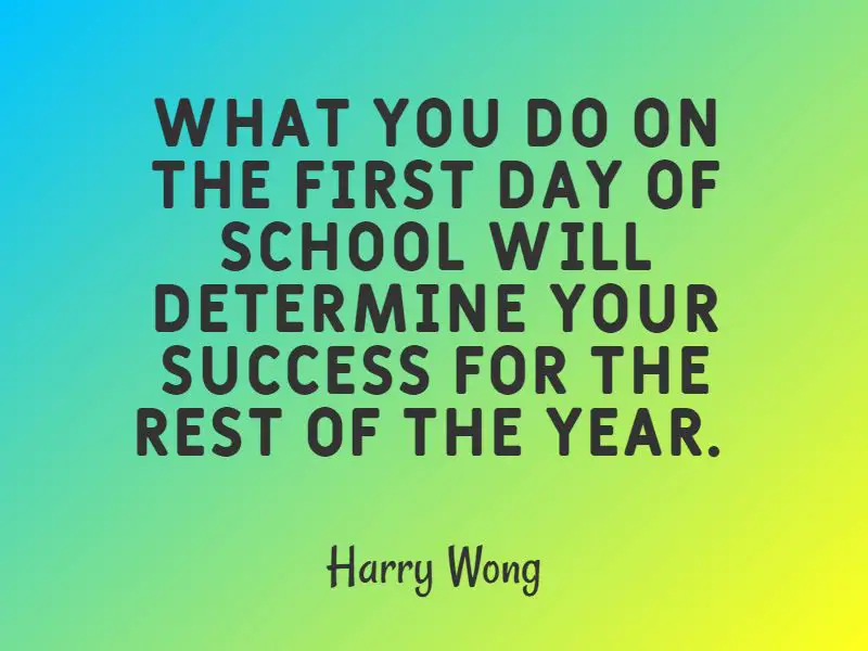 harry wong quotes